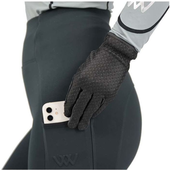 Woof Wear Womens Original Knee Patch Riding Tights WA0010 - Slate